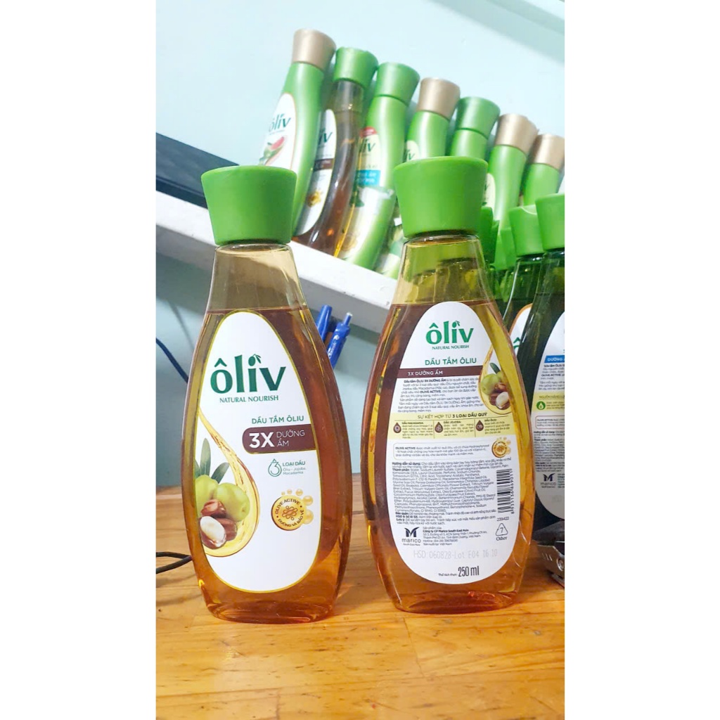 [MỚI] Dầu Tắm Ôliv 3X Dưỡng Ẩm, Nhũ Hóa Da, Sạch Sâu 250ML | BigBuy360 - bigbuy360.vn