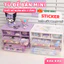 Tủ đồ để bàn mini 3 tầng nhiều ngăn kéo, kệ sách để bàn đựng dụng cụ học tập có ngăn kéo BIBA BIBO
