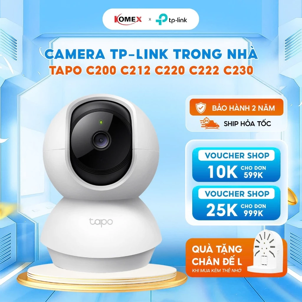 Camera Tapo C200 Xoay 360