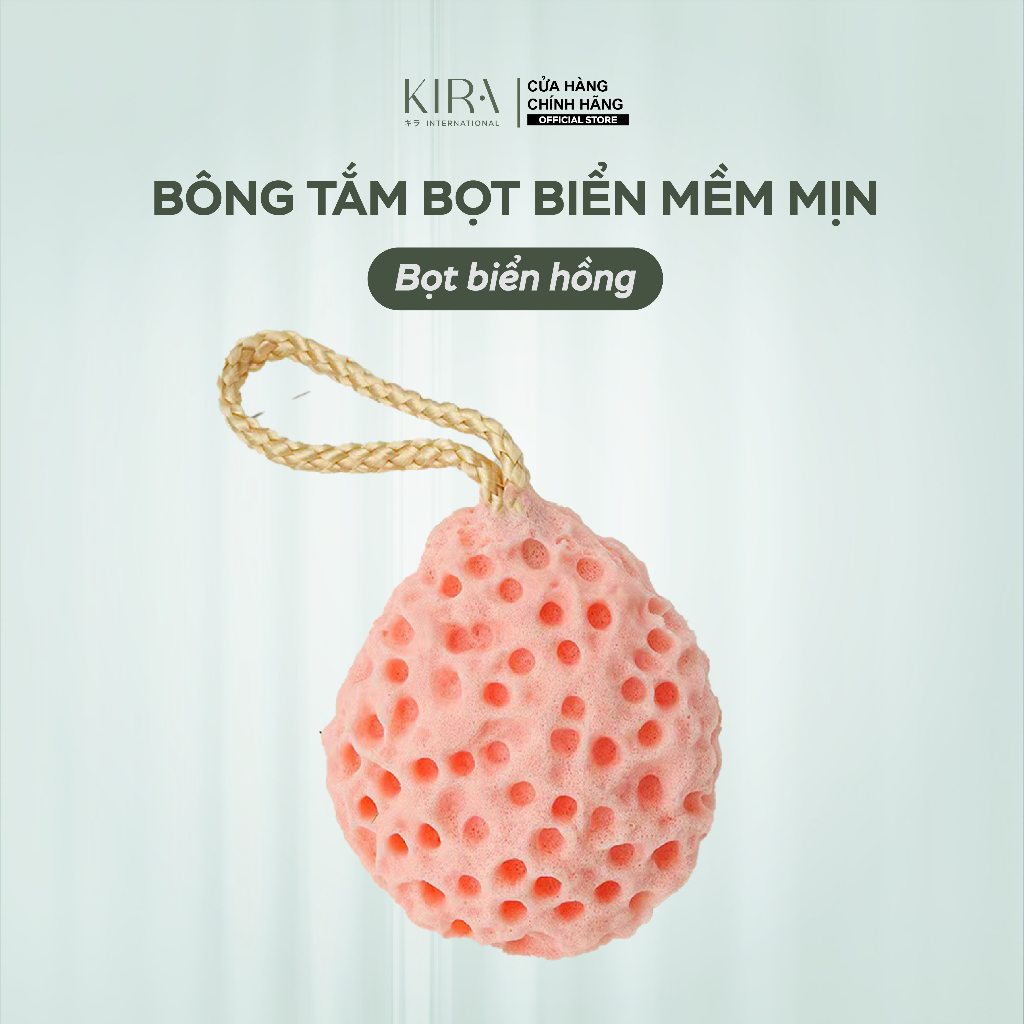 Mút tắm biển tự nhiên – Siêu mềm mại, tạo bọt tốt, tẩy da chết và làm sạch da hiệu quả