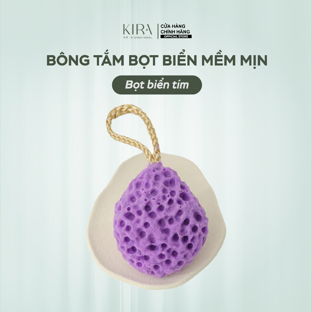 Mút tắm biển tự nhiên – Siêu mềm mại, tạo bọt tốt, tẩy da chết và làm sạch da hiệu quả