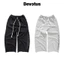 SWEATPANTS Quần Dài Nỉ TWILL 450gsm form suông ống rộng Devotus Local Brand Unisex - WIDE PANTS tua line