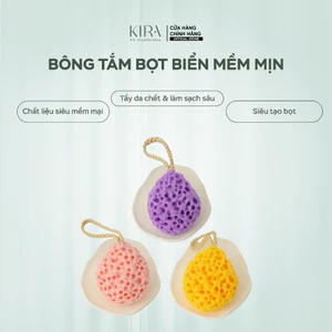 Mút tắm biển tự nhiên – Siêu mềm mại, tạo bọt tốt, tẩy da chết và làm sạch da hiệu quả