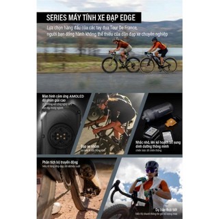 [NEW] Máy tính đạp xe GPS Garmin Edge 550/850 - Hàng chính hãng