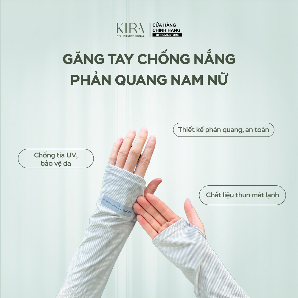 Găng Tay Chống Nắng Phản Quang + Khẩu Trang Chống Nắng Phản Quang Nam Nữ đi xe máy, lái ô tô, thể thao chống