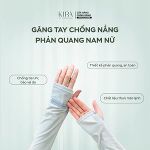 Găng Tay Chống Nắng Phản Quang + Khẩu Trang Chống Nắng Phản Quang Nam Nữ đi xe máy, lái ô tô, thể thao chống