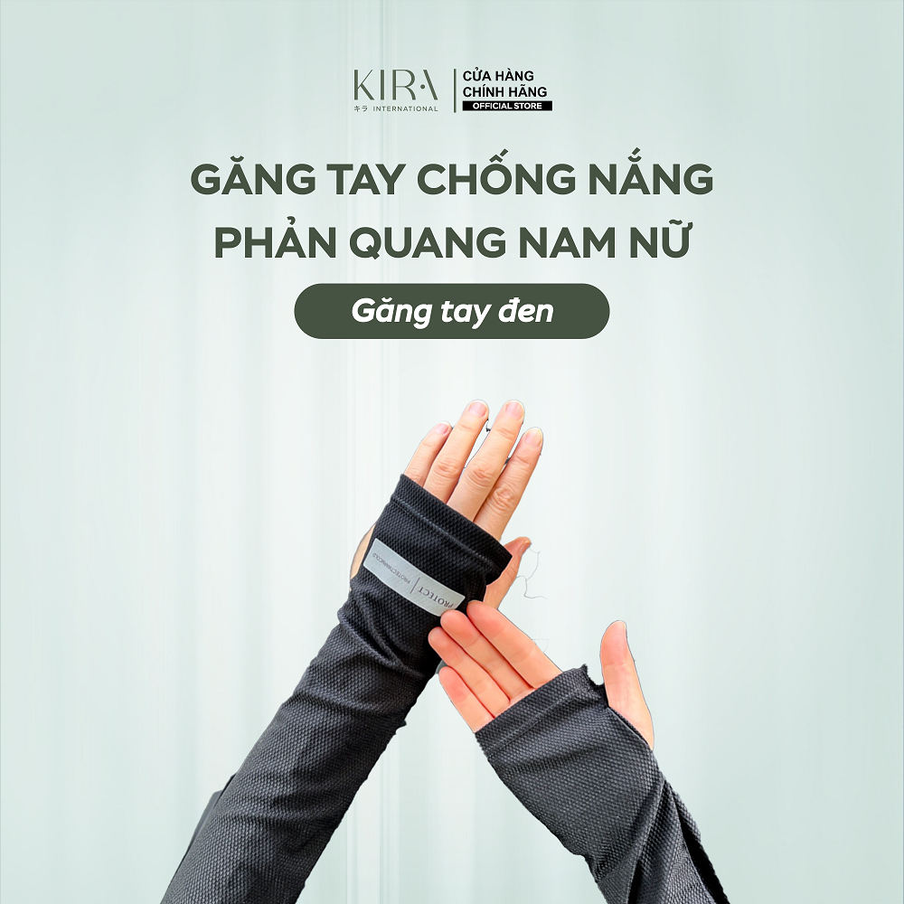Găng Tay Chống Nắng Phản Quang + Khẩu Trang Chống Nắng Phản Quang Nam Nữ đi xe máy, lái ô tô, thể thao chống