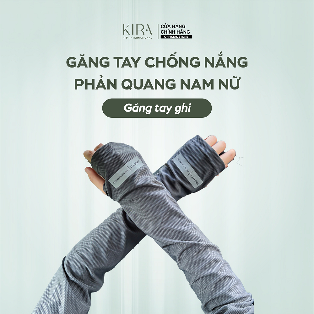 Găng Tay Chống Nắng Phản Quang + Khẩu Trang Chống Nắng Phản Quang Nam Nữ đi xe máy, lái ô tô, thể thao chống