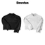ÁO TAY DÀI nỉ TWILL 450gsm form crop boxy Devotus Local Brand Unisex - LAYERSCRIPT LONGSLEEVE