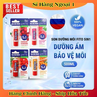 Son dưỡng môi Fito Vaseline Nga 5in1 Dưỡng ẩm, phục hồi môi khô nẻ