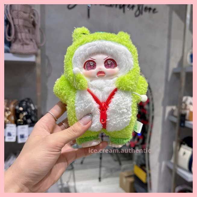 [Hỏa tốc] Fullset 8 box Miffed Yeye móc khóa gấu bông hình thú dễ thương chính hãng