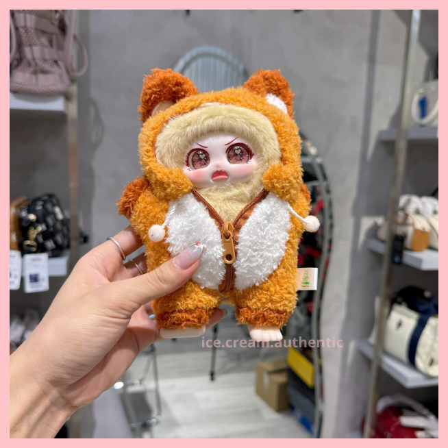 [Hỏa tốc] Blindbox Miffed Yeye móc khóa gấu bông hình thú dễ thương chính hãng l ice.cream.authentic
