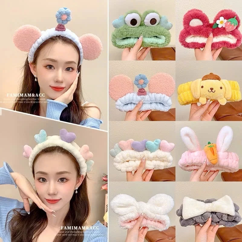 Băng Đô Turban Cài Tóc Con Vật Xinh Xắn Đáng Yêu Phong Cách Hàn Quốc Phụ Kiện Tóc Nữ Empoli