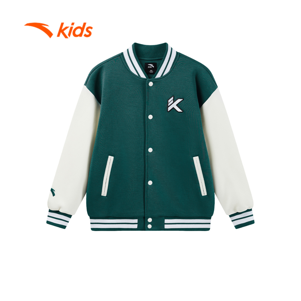 Áo Khoác Jacker Bóng Rổ Thể Thao Bé trai ANTA Kids 3525D1722