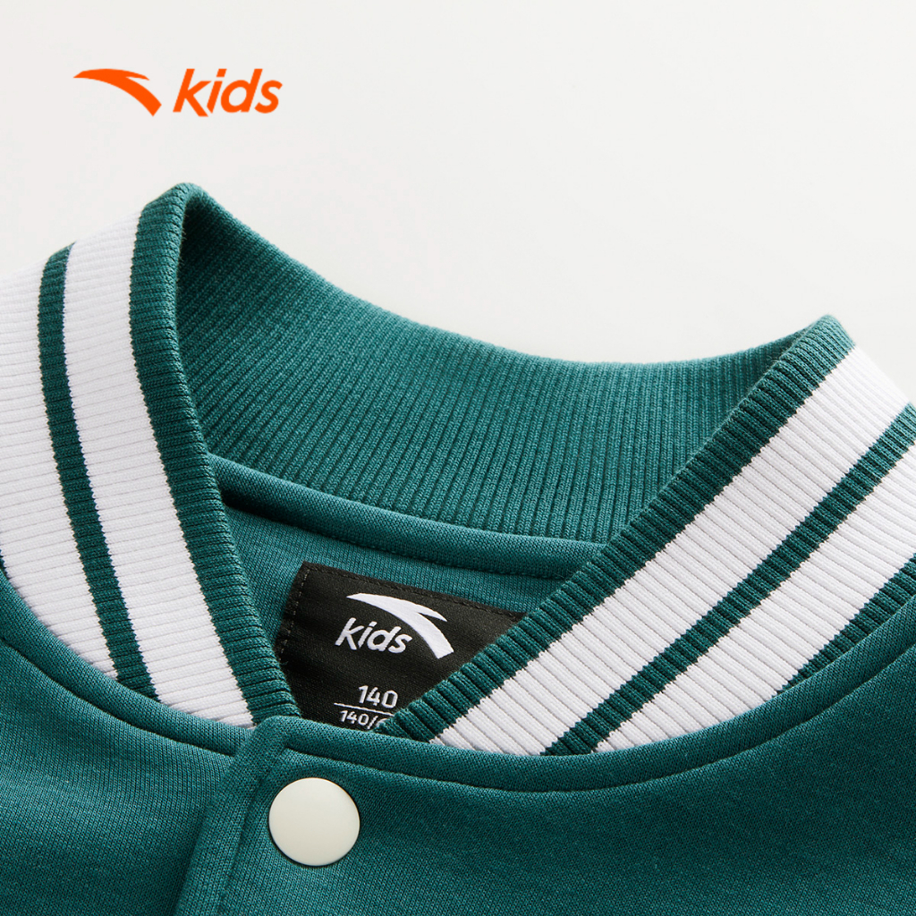 Áo Khoác Jacker Bóng Rổ Thể Thao Bé trai ANTA Kids 3525D1722