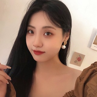 [Hỏa Tốc] Bông Tai Khuyên Tai Ngọc Lớn Thanh Lịch T15