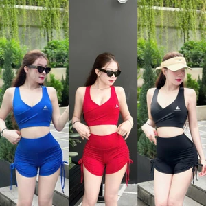 Bộ tập gym yoga aerobic nữ, bộ tập thể thao nữ( TT-Tim )
