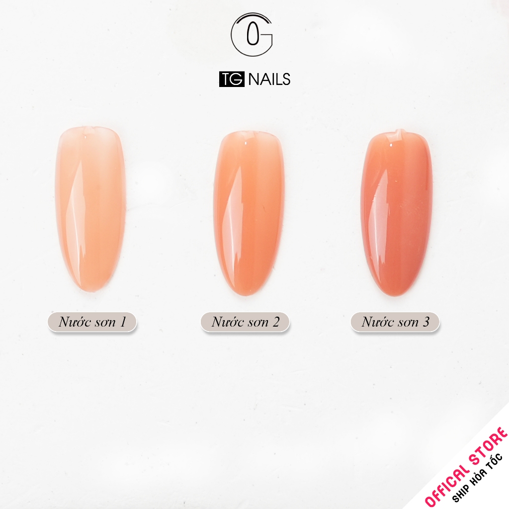 Sơn gel thạch đục lẻ 16 màu cọ tròn hãng TG