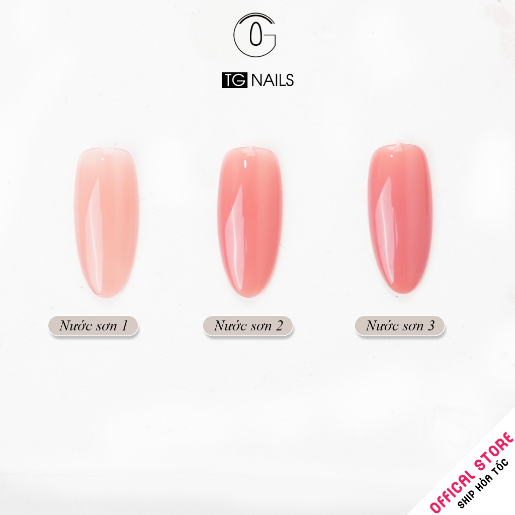 Sơn gel thạch đục lẻ 16 màu cọ tròn hãng TG