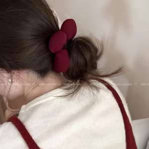 Cột Tóc Scrunchies Hình Bông Hoa 5 Cánh Phụ Kiện Thời Trang Cho Tóc Đuôi Ngựa