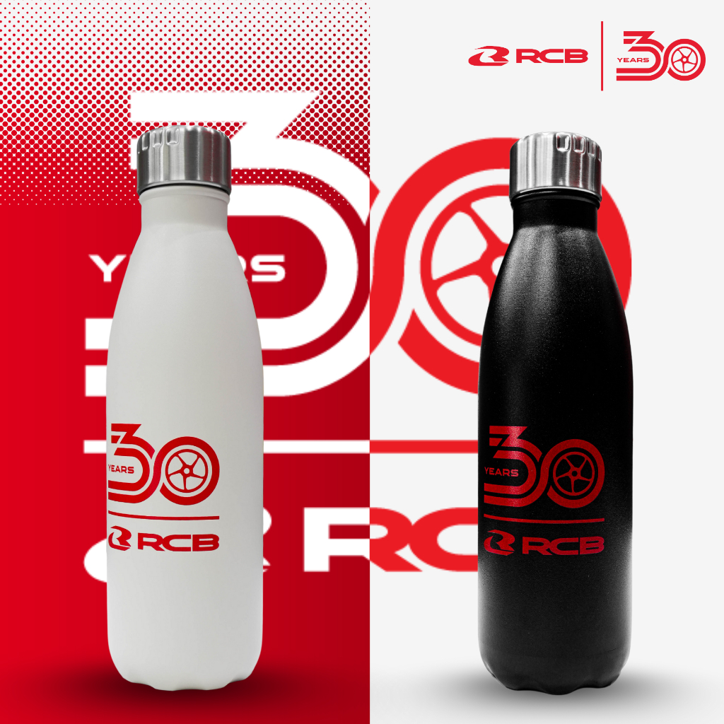 Hàng Tặng Không Bán - RCB Gift -  Bình Giữ Nhiệt RCB – Phiên Bản 30 Năm (500ml)