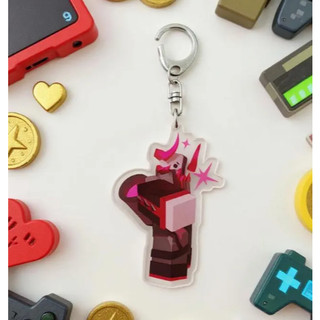 2x Chibi Phighting Keychains Cartoon Game Accessories Bag Keyrings Jewelry Gifts Medkit Subspace Boombox Shuriken Slings