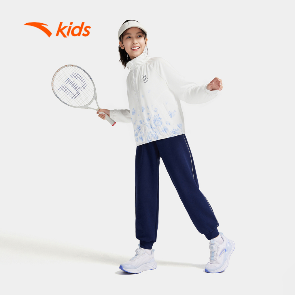 Áo Khoác Gió Thời Trang Vận Động Bé gái ANTA Kids 3625C8601
