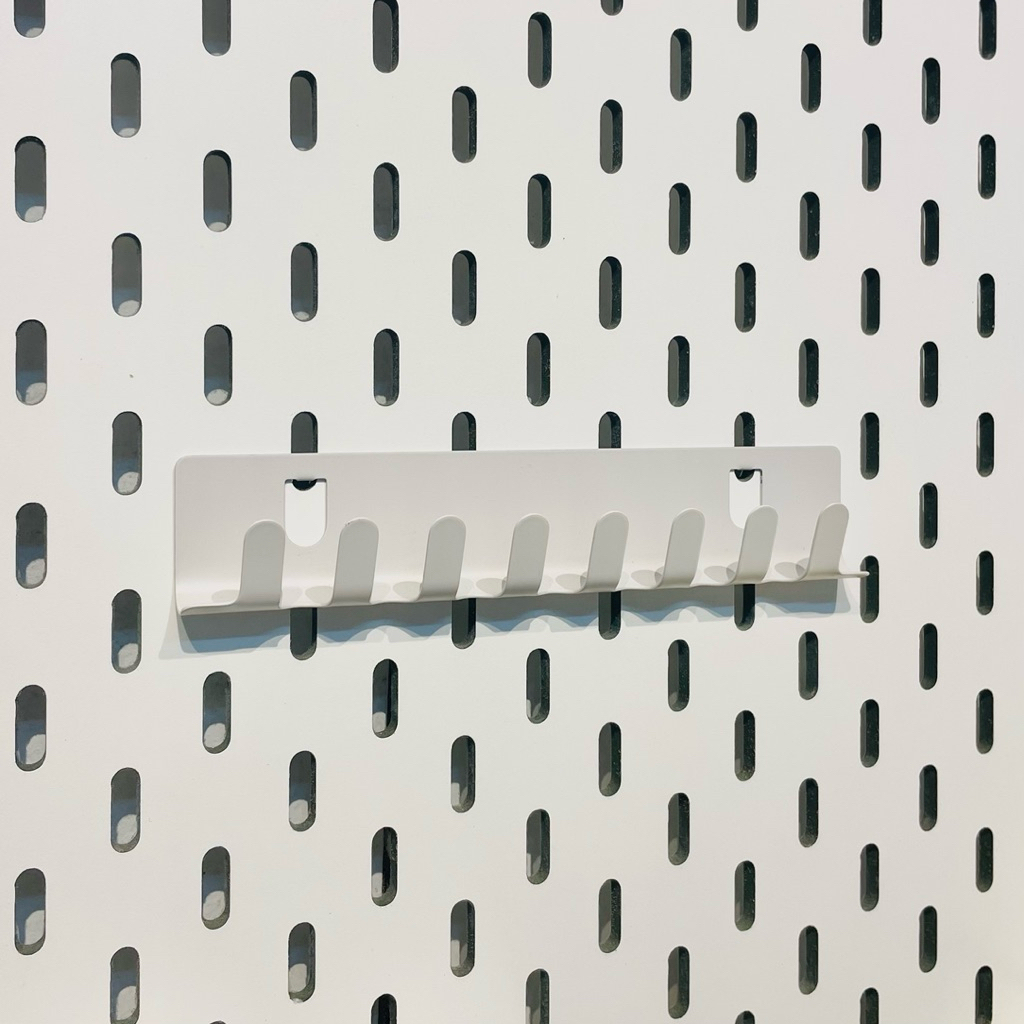 Móc cài kim loại dài cho bảng Pegboard Lỗ Dọc | Phụ Kiện Pegboard Đa Năng