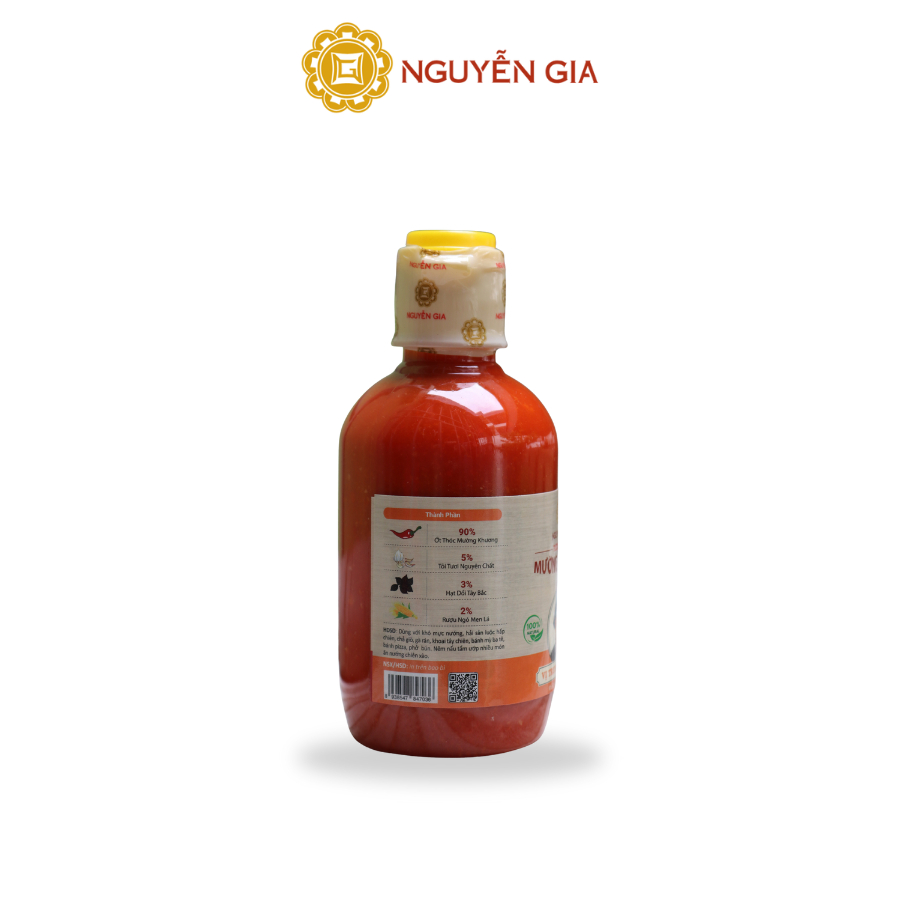 Tương Ớt Mường Khương Nguyễn Gia Truyền Thống Xưa Cay Dịu 250ml / 500ml NGTO02 các size