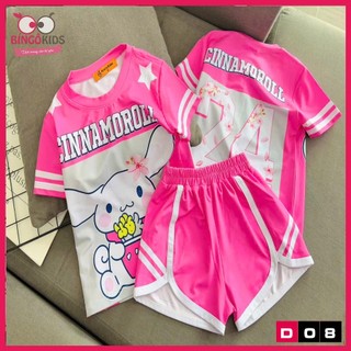 Đồ bộ mặc nhà bé gái chất thun lạnh Ann's Kids siêu đẹp, đồ đùi cho bé gái từ 10 đến 43 kg