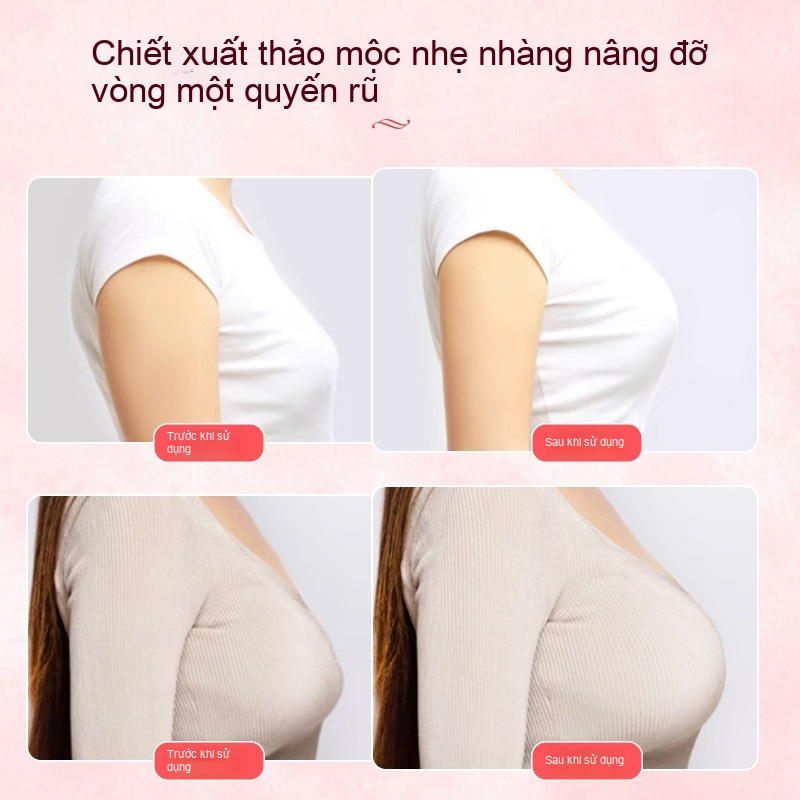 Kem massage làm săn chắc và nâng ngực giúp cải thiện tình trạng ngực chảy xệ và đầy đặn