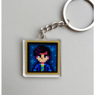 Stardew Villagers Keychain, Gift for Stardew Valley Fans