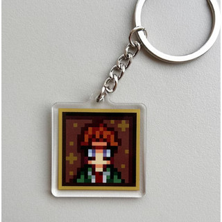 Stardew Villagers Keychain, Gift for Stardew Valley Fans