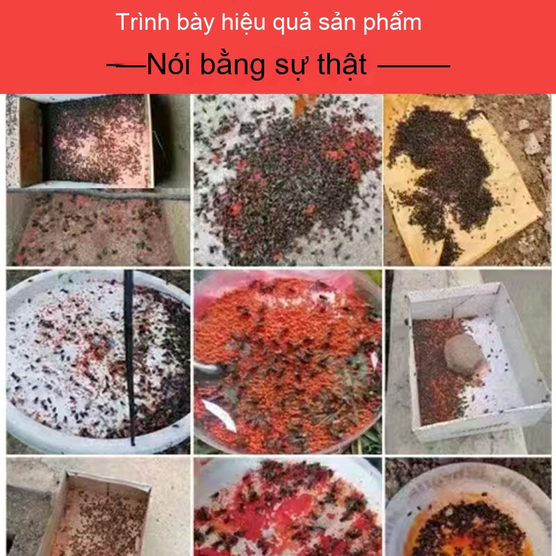 Mồi ruồi dùng để diệt ruồi. Thích hợp cho nhiều mục đích sử dụng trong nhà và ngoài trời,Mua 3 tặng 1