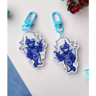 Deltarune Double Sided Keychains - Spamton, Tenna, Rouxls Kaard