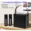 Loa Bluetooth Karaoke V5.3 WJ-A827 hỗ trợ kết nối USB TF AUX tặng kèm 2 micro âm thanh trầm ấm