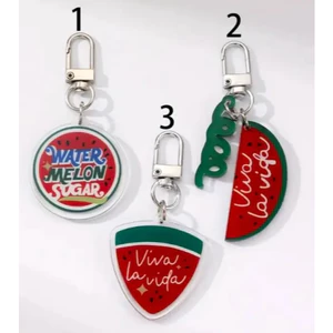 Twinkling Watermelon Inspired Keychains / Phone Charms