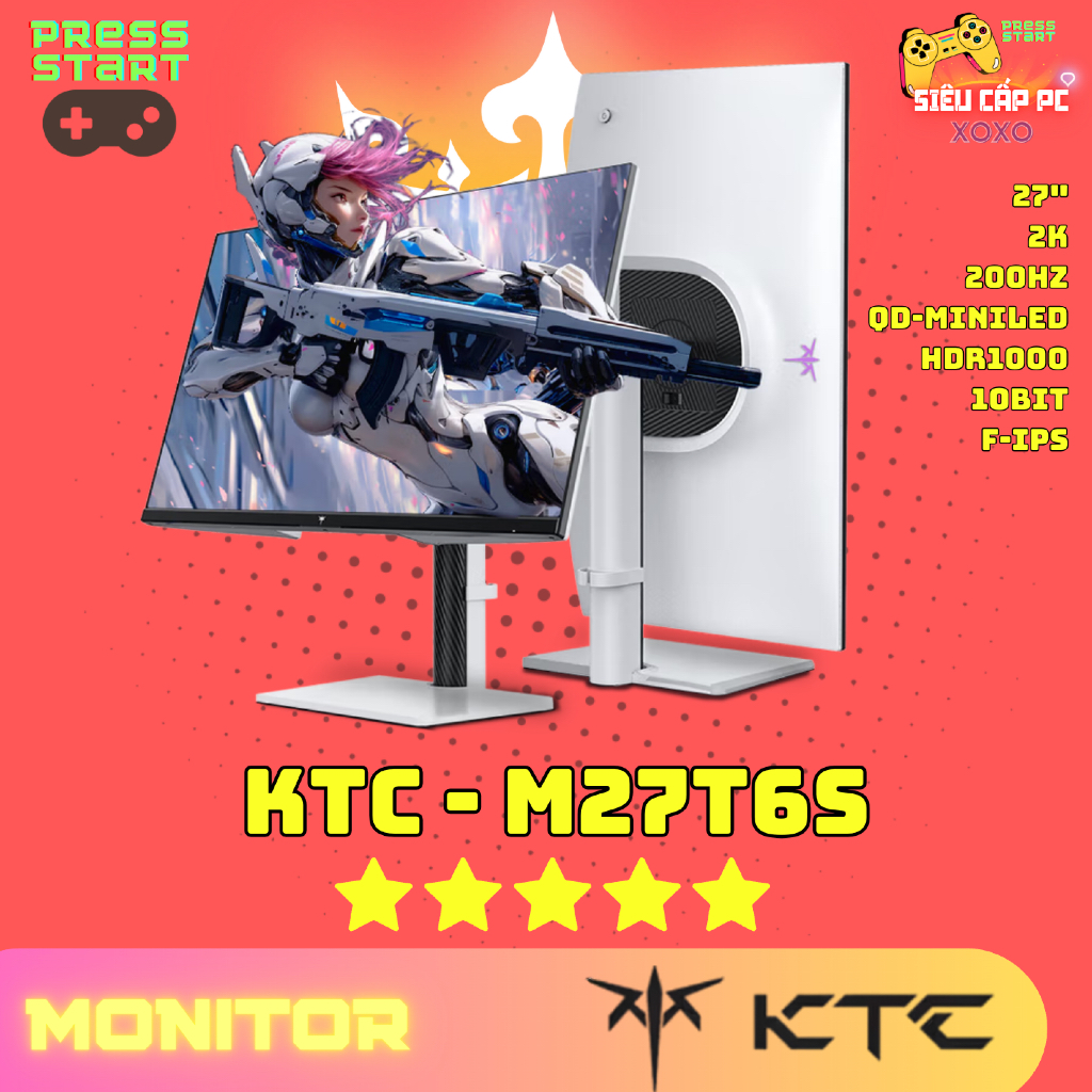 Ilustração sobre KTC M27T6S: O Monitor Mini-LED Barato que Humilha Hardware Premium e Entrega HDR Absurdo