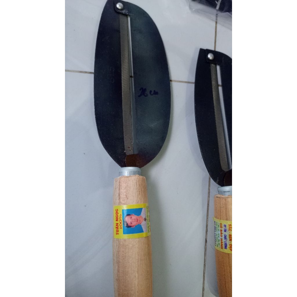 Combo 2 Dao Bào Tuấn Ngọc Size Lớn 30cm, Size Trung 25cm