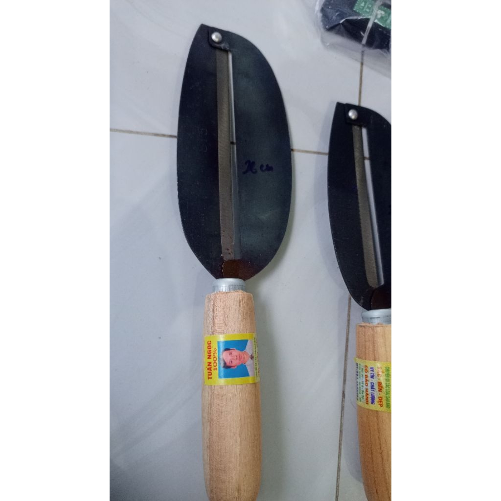 Combo 2 Dao Bào Tuấn Ngọc Size Lớn 30cm, Size Trung 25cm