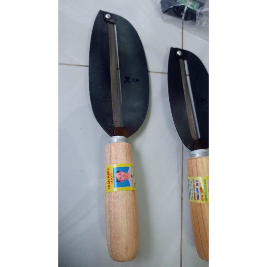 Combo 2 Dao Bào Tuấn Ngọc Size Lớn 30cm, Size Trung 25cm