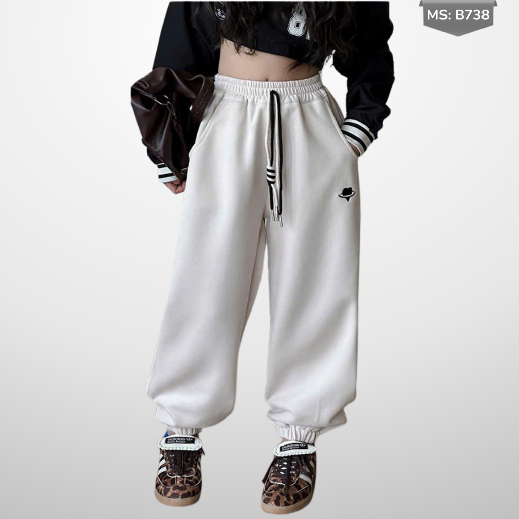 Quần thun Jogger, Phong Cách hip hop Đường Phố Cho Bé Gái | JJ Kids Fashion