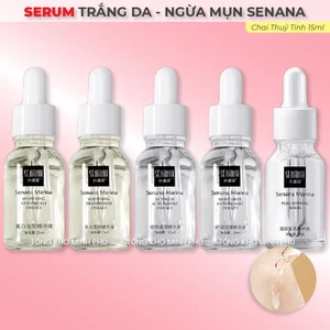 SERUM Trắng Da, Ngừa Mụn Senana 15ml Trẻ Hoá Da, Kiểm Soát Dầu, Dưỡng Ẩm