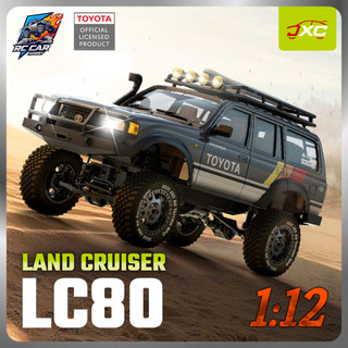Xe Điều Khiển Từ Xa 4WD Toyota LAND CRUISER JXC LC80 Tỉ Lệ 1:12 RC Rock Crawler Linh Kiện Cao Cấp