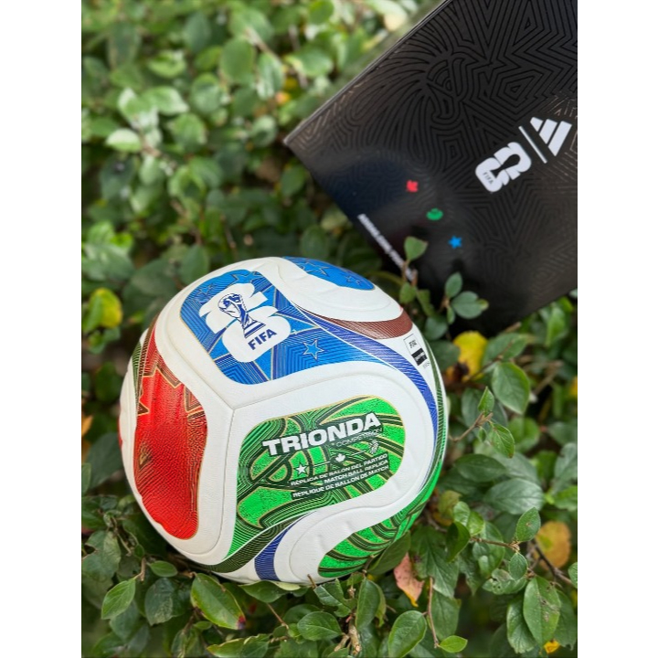 Quả bóng đá WC 2026 Trioda (size 5) tiêu chuẩn - Banh bóng đá size 5 + Tặng kim bơm túi lưới - Bảo hành da 6 tháng