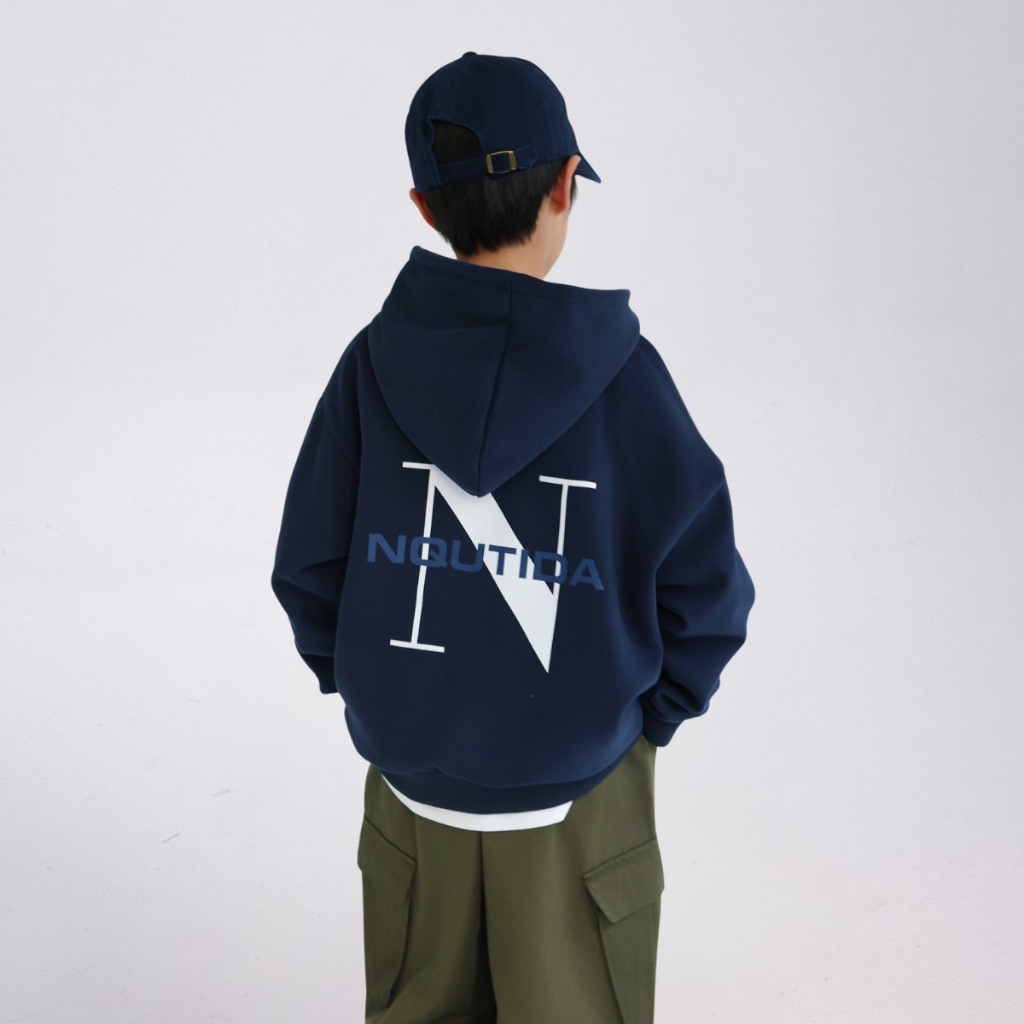 Áo Hoddie Thu Đông Cho Bé Trai, Bé Gái chất liệu Cotton nỉ bông Mềm Ấm B748 | JJ Kids Fashion