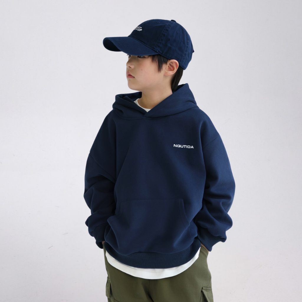 Áo Hoddie Thu Đông Cho Bé Trai, Bé Gái chất liệu Cotton nỉ bông Mềm Ấm B748 | JJ Kids Fashion