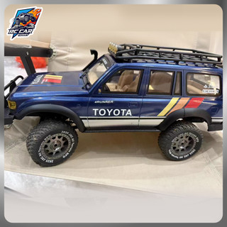 Xe Điều Khiển Từ Xa 4WD Toyota LAND CRUISER JXC LC80 Tỉ Lệ 1:12 RC Rock Crawler Linh Kiện Cao Cấp