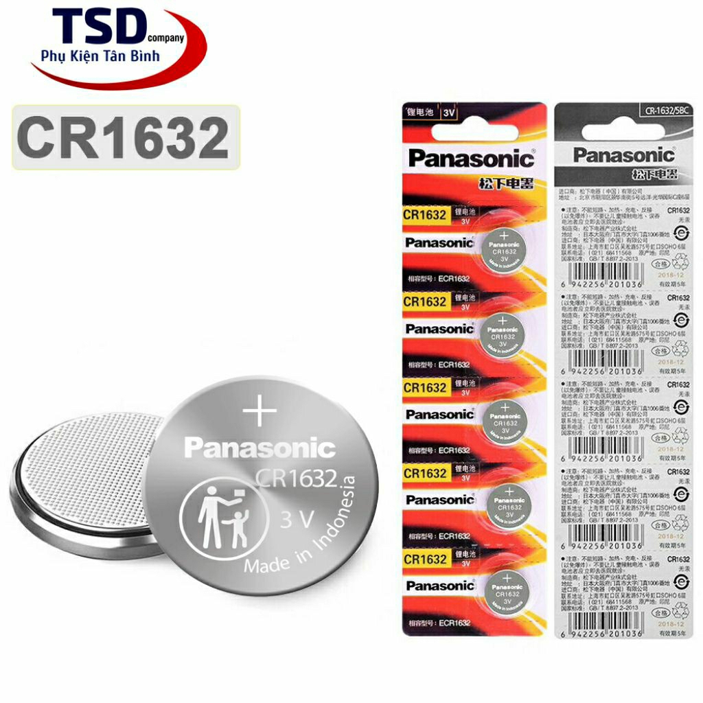 Pin Cảm Biến Áp Suất Lốp CR-1632, Pin Cmos, Pin Cúc Áo -TFL Shop ...