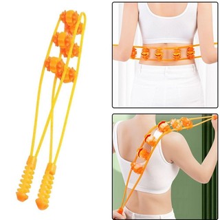 Dây Lăn Massage Cao Cấp 3 Con Lăn - Massage Cổ, Vai Gáy, Dây Lăn Massage Giúp Lưu Thông Mạch Máu, Giảm Đau - Dây lăn mas